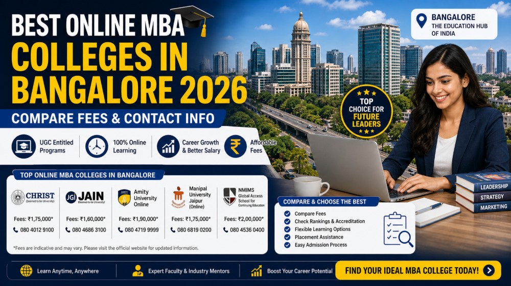 Best Online MBA Colleges in Bangalore 2026