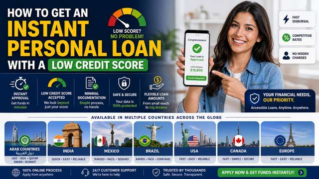 How to Get an Instant Personal Loan with a Low Credit Score How to Get an Instant Personal Loan with a Low Credit Score